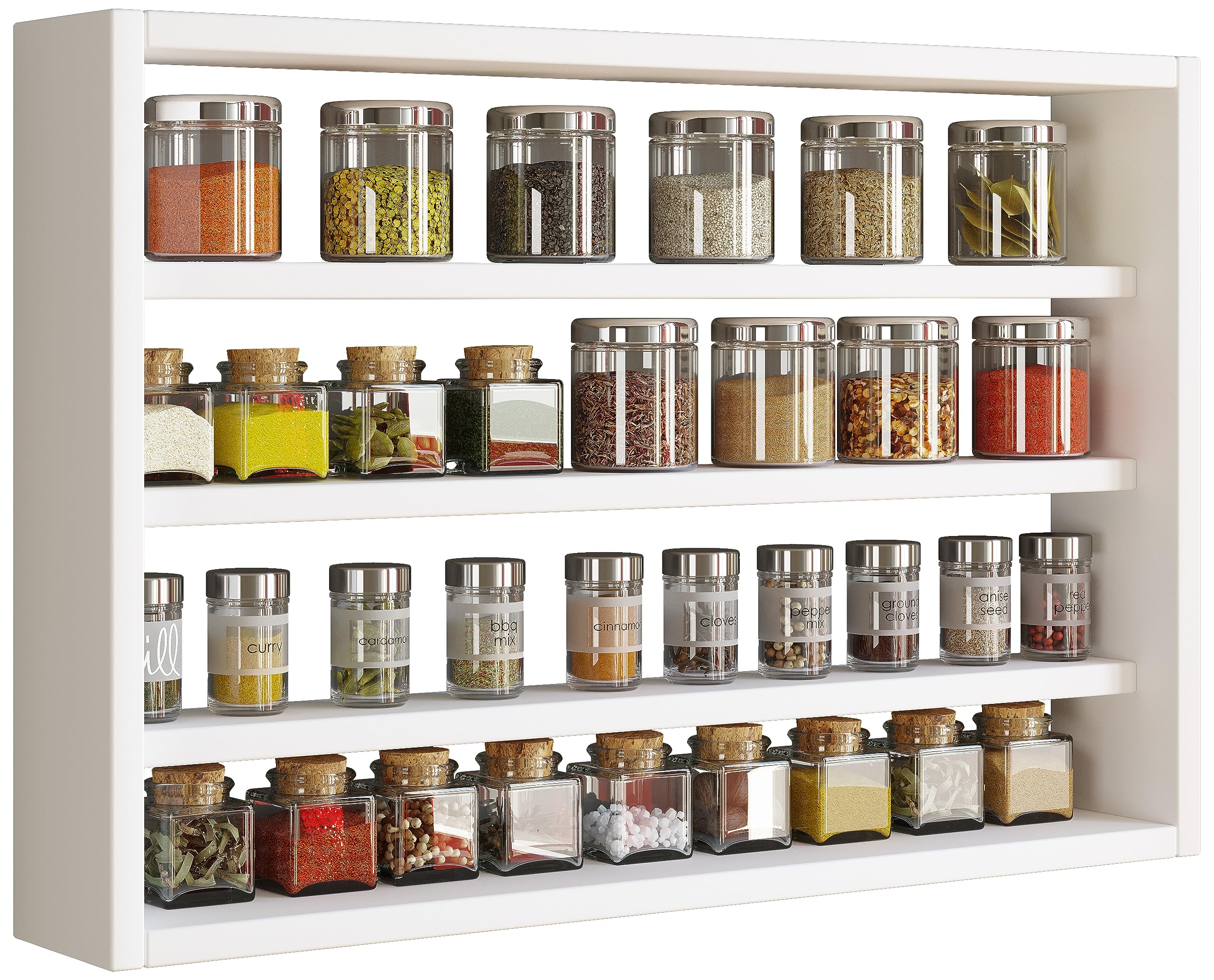 vcm-k-chenm-bel-h-ngeschrank-buche-60x10x40-cm-4-f-cher-wandschrank-kompakt image 5